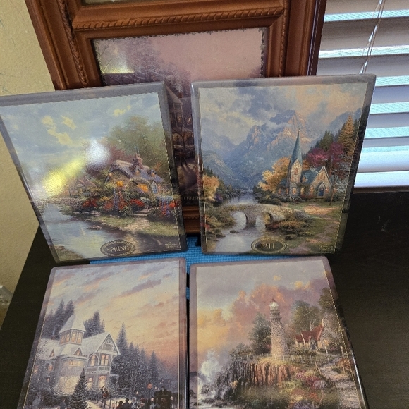 Thomas Kinkade Seasonal Art Set - Picture 4 of 8